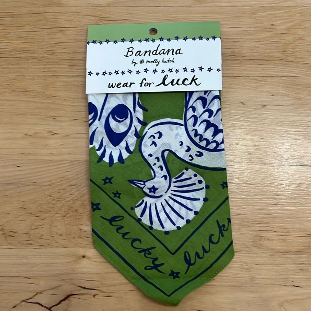 New Bandana by Molly Hatch Wear for luck